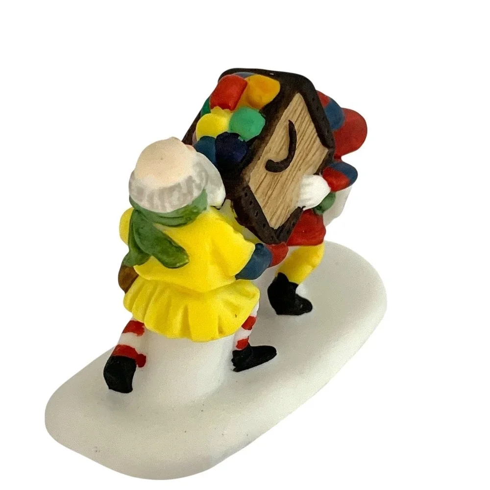Vintage Dept 56 Toymaker‎ Elves Accessory Set Taiwan Heritage Village Christmas